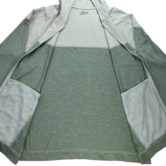 Columbia Front Zip Hooded Windbreaker Size Large Men's - Picture 4 of 10